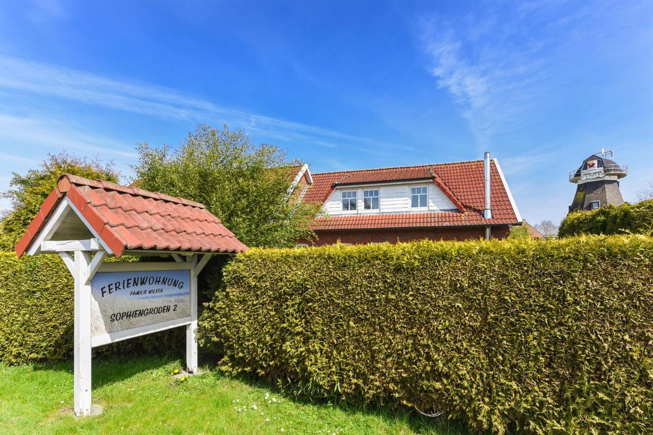 Ferienwohnungen Im Haus Friesische Weite Schillig Esterno foto